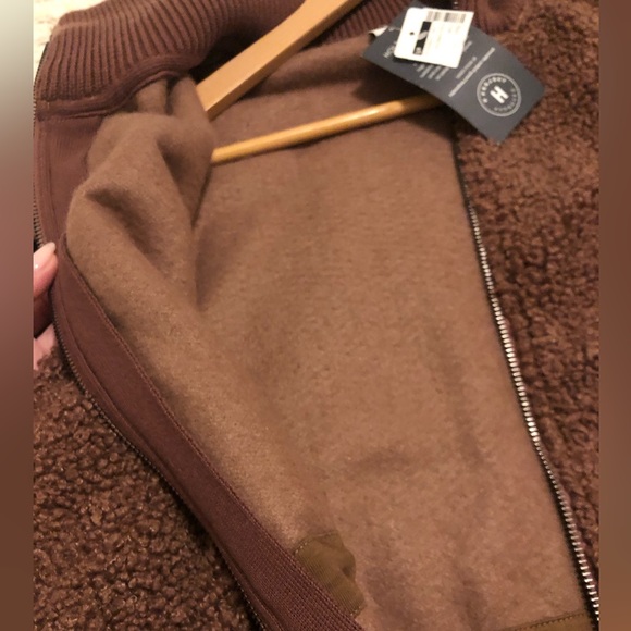 VARLEY Westwood Sherpa And Knit Jacket size S NWT - Picture 10 of 13